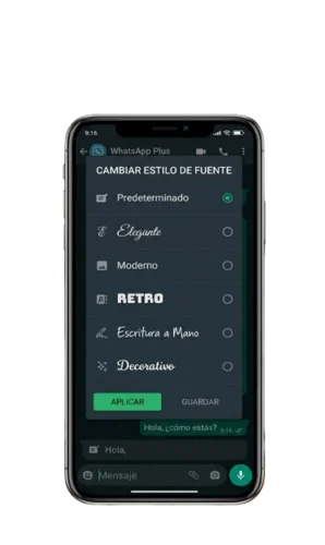 Estilo de fuente