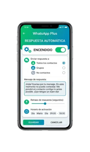Respuesta automática